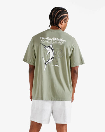 Malbon Bermuda Bahiar Tee - Seagrass