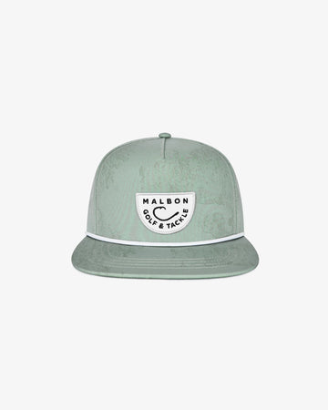 Malbon Tackle Snapback - Steel Ripple