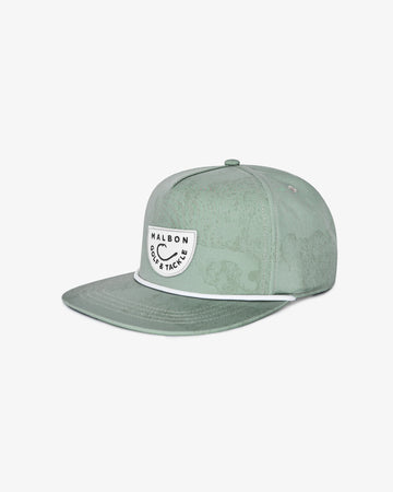 Malbon Tackle Snapback - Steel Ripple