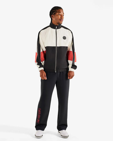 Malbon Insignia Jacket - Crimson Red/Black