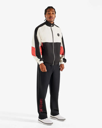 Malbon Insignia Jacket - Crimson Red/Black
