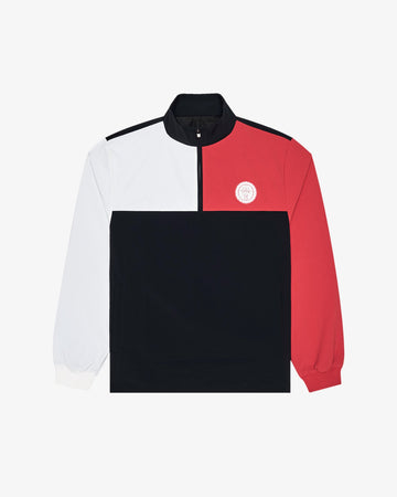 Malbon Insignia Jacket - Crimson Red/Black