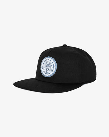 Malbon Insignia Snapback - Black