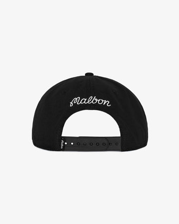 Malbon Insignia Snapback - Black