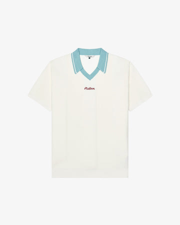 Malbon Mountain Knit Polo - Ivory