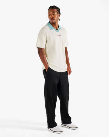 Malbon Mountain Knit Polo - Ivory
