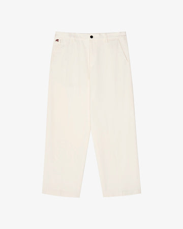 Malbon Twill La Perla Pant - Ivory