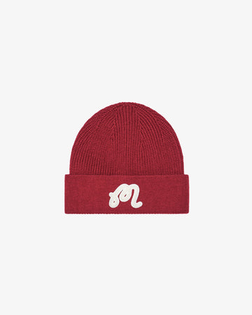 Malbon Mountain Beanie - Scarlet
