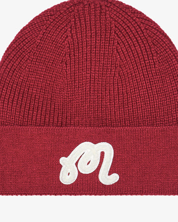 Malbon Mountain Beanie - Scarlet