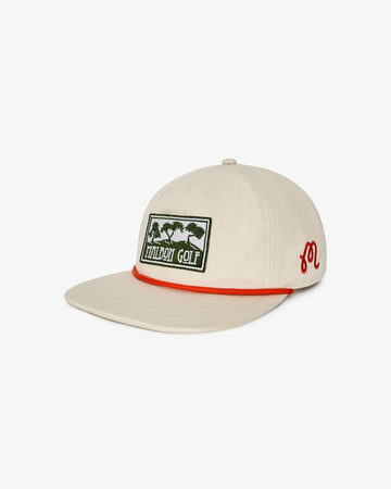 Malbon Golf Torrey Pines Rope Hat - Beige