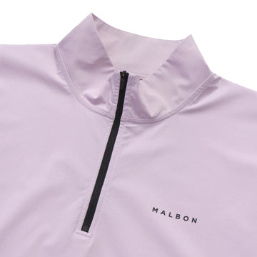 Malbon Performance Quarter Zip Shell Pullover - Digital Lavender