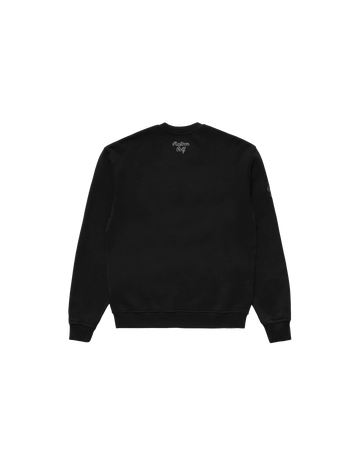 Malbon Roll King Crew Fleece - Black