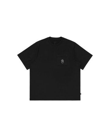 Malbon Roll King Pocket T-Shirt - Black