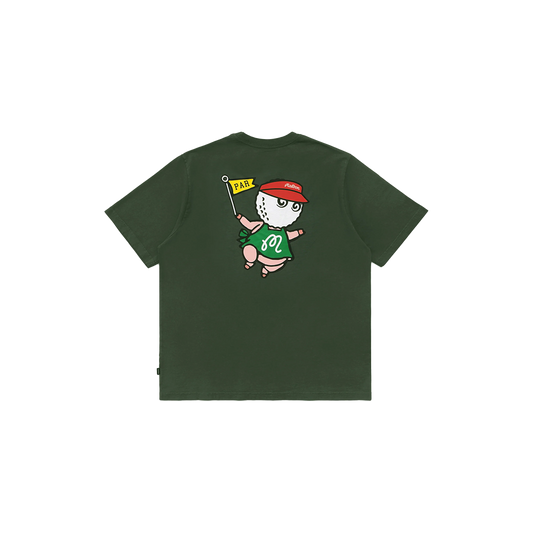 Malbon Golf Piggy Buckets T-Shirt - Green