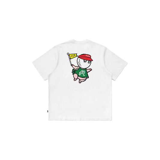 Malbon Golf Piggy Buckets T-Shirt - White