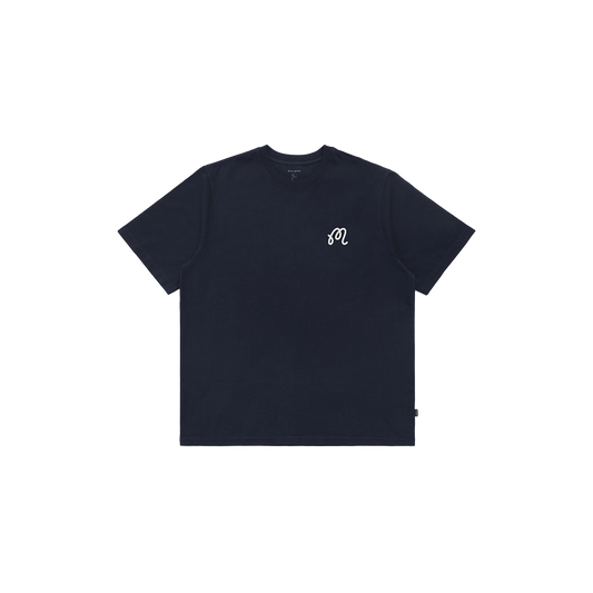 Malbon Golf Buckets S Thompson T-Shirt - Navy