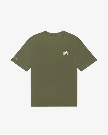 Malbon Original Bermuda Tee - Military Green