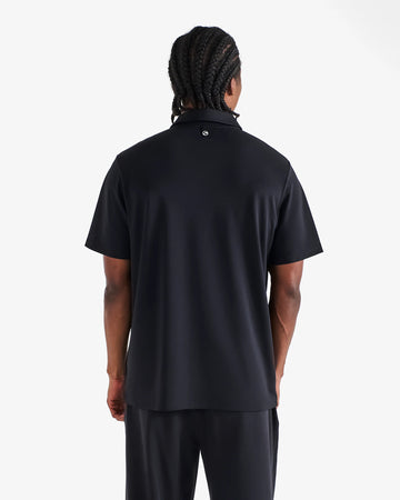Malbon Fairway Polo - Black