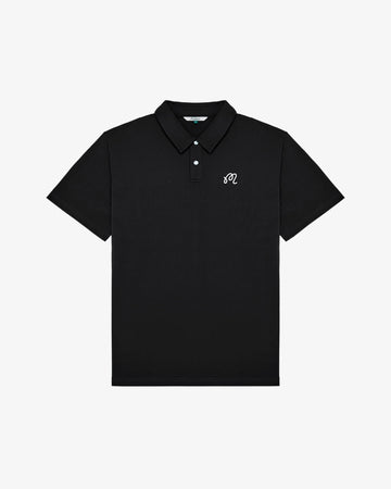 Malbon Fairway Polo - Black