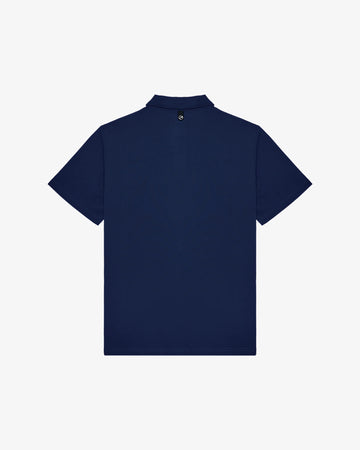 Malbon Fairway Polo - Navy