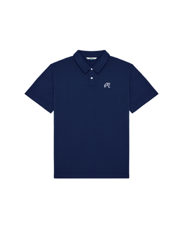 Malbon Fairway Polo - Navy