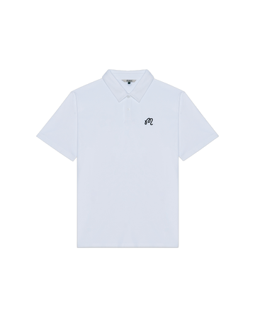 Malbon Fairway Polo - White