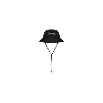 Malbon Golf Nylon Bucket Hat - Black