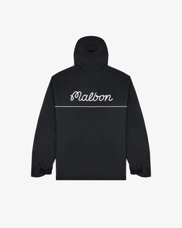 Malbon Golf Cloudburst Rain Jacket - Black