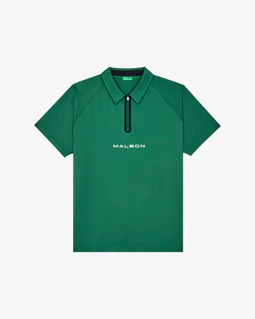Malbon Golf Performance Zip Raglan Polo - Eden Green – Bisque Golf Malbon Golf Performance Zip Raglan Polo - Eden Green – Bisque Golf