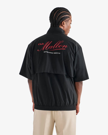 Malbon Golf Members Windshirt - Black