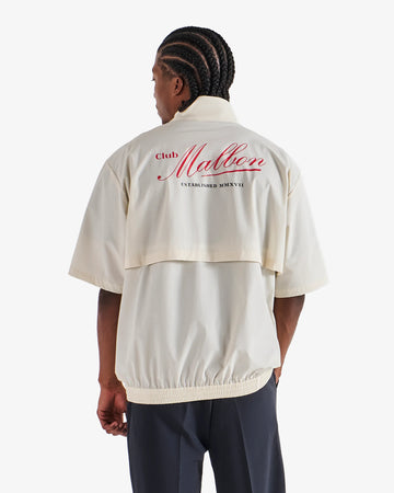 Malbon Golf Members Windshirt - Canvas – Bisque Golf