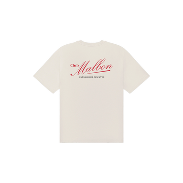Malbon Golf Bermuda Members Tee - Canvas