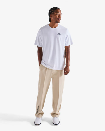 Malbon Golf Bermuda Monarch Tee - White, back