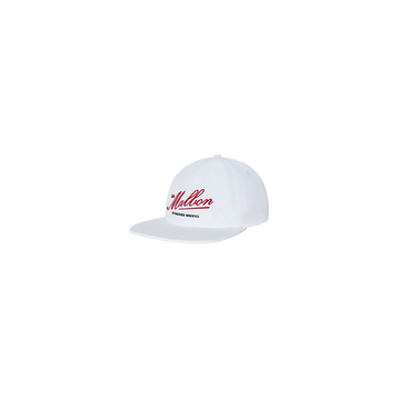 Malbon Golf Members Snapback - White