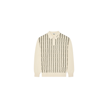 Malbon Golf Links Polo Sweater - Beige