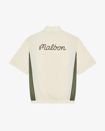 Malbon Golf Links Oakwood Windshirt - Beige