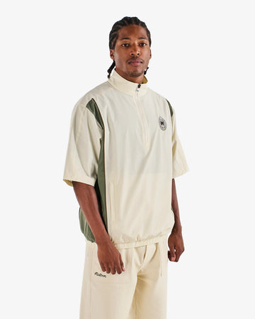 Malbon Golf Links Oakwood Windshirt - Beige