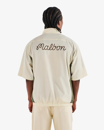 Malbon Golf Links Oakwood Windshirt - Beige