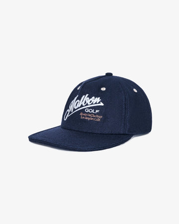 Malbon Golf Maxwell Snapback - Navy