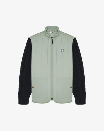 Malbon GolfIsle Hybrid Jacket - Sea Spray