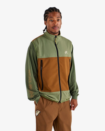 Malbon Albatross Foraging Vest - Olive