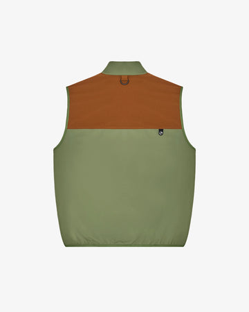 Malbon Albatross Foraging Vest - Olive