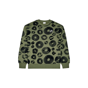 Malbon Golf Range Foraging Sweatshirt - Olive