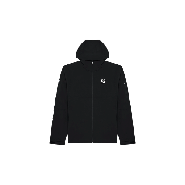 Malbon Golf Performance Full Zip Shell Jacket - Black – Bisque Golf