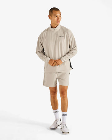 Malbon Performance Poly Tech Shorts - Tan