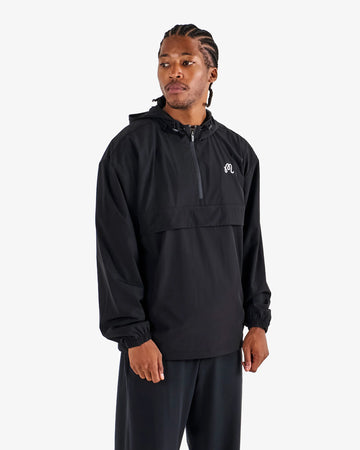 Malbon Golf Ridge Anorak - Black