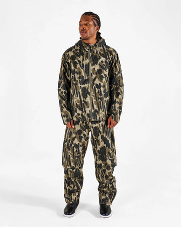 Malbon Golf Tour Divot Camo Rain Pant