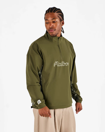 Malbon Golf Tour Divot Camo Performance Shell Jacket