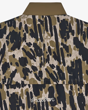 Malbon Golf Tour Divot Camo Windshirt