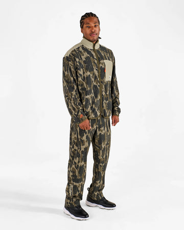 Malbon Golf Tour Divot Camo Sherpa Jacket